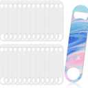 Upspotie 26Pack Sublimation Bottle Opener Blanks Stainless Steel Sublimation Flat Bottle Opener Custom Personalized Sublimation Beer Openers for Home, Kitchen, Restaurants, Parties, and Bartenders
