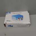 5 Pack Acrylic Picture Frame 57 Clear Double Sided Magnetic Photo Frame - Frameless Baby Friend Family Picture Desktop Display with Support Stand and Gift Boxes