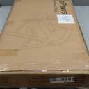 Folding Chair Wooden Stackable Folding Chairs with Cushion, 1pc Portable Foldable Chairs for Outdoor Office Events Wedding Party Restaurant Meeting Room Patio Garden Picnic Kitchen