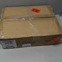 FUSUNBAO Magic DIY Cube Storage Organizer Stackable Cubes for Home Books Clothes Toy-Modular Cubby Storage System-Office Cubical-Bookcase Closet (Antique Brown, Door Cube)