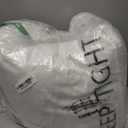 HYVIF Down Pillows Standard Size, Breathable Cotton Blend Shell Cover, Luxury Hotel Collection Bed Pillows for Sleeping, Fluffy Soft Medium Firm Down Fiber Pillows for Side Back Stomach Sleepers