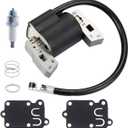 Cnfaner 397358 Ignition Coil for 5hp Horizontal Shaft Engines 130202 132200 130900 135400 100200 Tiller Mower Replace 697037 298316 395490