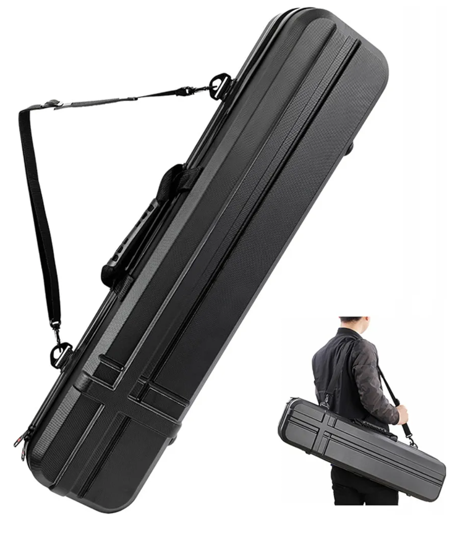 Takedown Recurve Bow Case - ABS Hard Shell, Lightweight Travel Case for Long Bow, Hunting and Shooting Practice