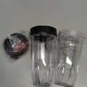 Blender Replacement Parts for Ninja, 24oz Cup with Extractor Blade, for Nutri Ninja Auto iQ BN801 BL480 BL640 BL642 NN100 BL2012 (2 Pack)