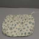 Floral Makeup Bag, Small Cosmetic Bag for Women Girls