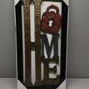 Home Source 400-26376 Decorative Wall Art, 27.95 by 14 by 1.18-Inch