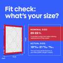 Filtrete 20x22x1 Air Filter, MERV 11, MPR 1000, Allergens & Pet Dander, 3-Month AC and Furnace Filters, Cleaner Air, Reliable Airflow, 4 HVAC Filters (Actual Size 19.81 x 21.81 x 0.81 in)