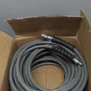Yamatic 3/8" pressure washer hose 100ft with stainless steel swivel 3/8" and M22 quick connection