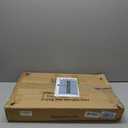 Small Side End Table New C Table Narrow Round Bed Sofa Couch Coffee Dinner Table for Snack Drink TV Tray, Slim Gold Rustic End Table Modern Simplicity, Metal and Wood - 24 Inch