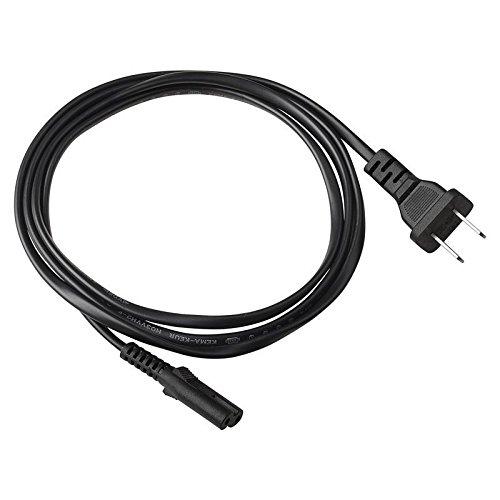 NiceTQ Replacement US 2Prong AC Power Cord Cable for Jensen CD-490 CD-472 A CD-475 CD-545 CD-560 Sport Stereo CD Radio Player