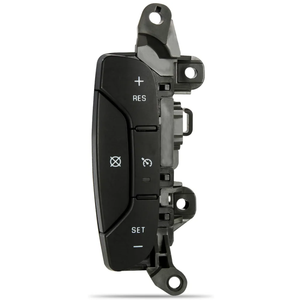 Steering Wheel Cruise Control Switch D1957E Fit for Chevy 2007-2013 Silverado Suburban Tahoe Avalanche GMC Sierra Yukon Denali 2008-2009 Cadillac Escalade, Replace 15819309