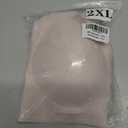 Womens Deep V Bras Wireless Comfortable Bra Supportive No Underwire Bras Tshirt Push Up Bralettes Plunge Seamless Bra (Pink, XXL)