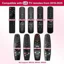 for LG TV Remote Replacement, for All 2019-2025 LG Magic Remote Control for Smart TVs with Voice and Pointer Function