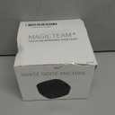 Magicteam Sleep Sound White Noise Machine with 40 Natural Soothing Sounds and Memory Function 32 Levels of Volume Powered by AC or USB and Sleep Timer Sound Therapy for Baby Kids Adults (B-White)