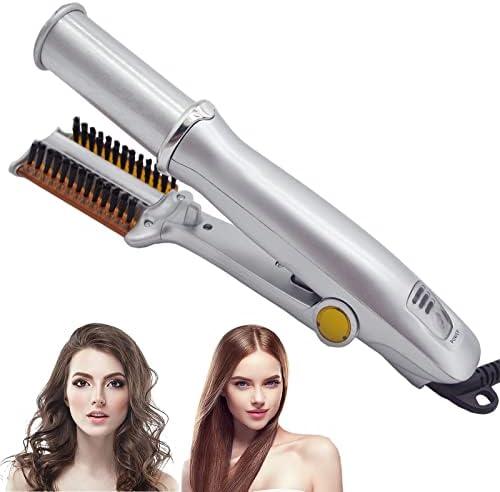 2 in 1 Straight Curling Iron, Hair Waver, Styling Tools & Appliance, Hot Tools Curling Iron, Hair Curling Iron, Temperature Adjustable, Fast Heating
