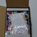 New brothread 40 Brother Colors Polyester Embroidery Machine Thread Kit 500M (550Y) each Spool for Brother Babylock Janome Singer Pfaff Husqvarna Bernina Embroidery and Sewing Machines