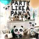 2 x JeVenis Party Like A Panda Balloon Party Like A Panda Banner Panda Birthday Decoration Panda Party Decoration Panda Party Supplies Panda Balloon