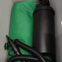 QPAU Inflatable Bouncy Dinosaur Toys 2 PCS with Hand Pump, Heavy Duty Giant Bouncy Pal, 220lbs Load Capacity, Ride On Bouncy Animal Hopper Toy, Indoor Outdoor Bouncers for Kids Girls Boys Ages 5+