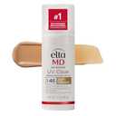 EltaMD UV Clear Tinted Sunscreen for Face, SPF 46 with Zinc Oxide, Oil-Free, Dermatologist Recommended, For Acne-Prone Sensitive Skin, 1.7 oz