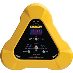 Clore Automotive CHARGE IT! 4512 12 Volt 12 Amp Fully-Automatic Smart Battery Charger, Battery Maintainer, and Desulfator