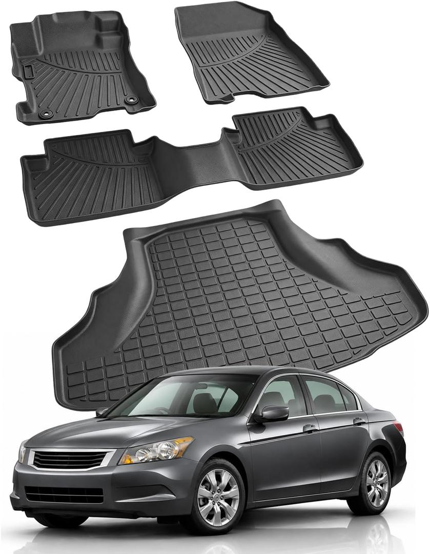 Floor Mats & Cargo Liner for Honda Accord 2008-2012(Only Sedan)