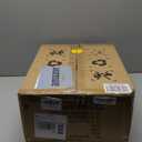 Ohniyou Ceiling Fans with Lights, 52'' Low Profile Ceiling Fan with Light and Remote/APP Control, Modern Flush Mount Ceiling Fan for Indoor Bedroom Living Room, Dimmable, Qiuet DC Motor, Black