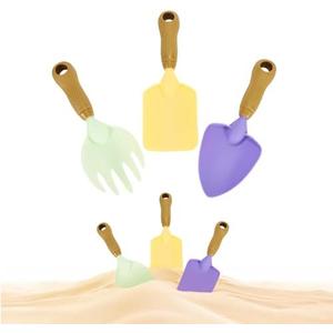 Top Race Multi-Color Plastic Sand Shovels for Kids, Durable, Safe, Lightweight, Sand Scoop Plastic Shovels for Beach Play, Treasure Hunting Fun, 1.5x9.5x7 inches