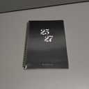 Monthly Planner 2025-2027, 2 Year Months Planner Calendar 2025-2027, July 2025 - June 2027, 7" x 10", 25-27 Monthly Calendar Planner, 24 Months, Perfect for School Office Home Planning - Black