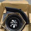 Front HVAC Heater Blower Motor Assembly with Resistor Compatible with BMW X5 2007–2014 X6 2008–2014 Left Hand Drive, Replaces 64116971108 64119229658