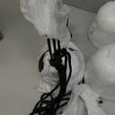 Umbra Triflora Hanging Planter for Window, Indoor Herb Garden, Set of 3, White/Black