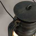 Outdoor Lanterns Waterproof Hanging Vintage LED Camping Lamps with Dancing Flame Non-Solar Remote Control Light Landscape Decor for Table Patio Garden Yard Pathway Porch 2Pack (3AA Batteries Power)