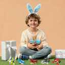 3 x Anditoy 6 Pack Prefilled Easter Eggs with Ocean Animal Building Blocks Toys Inside for Kids Boys Girls Teens Easter Basket Stuffers Gifts