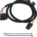 Front/Power Busbar Plug Wire Harness Kit/with Rocker Switch for Polaris RZR PRO XP 4 2020 for Polaris General 19-22 / LED Light Bar Rocker Switch / 1 Set/Black