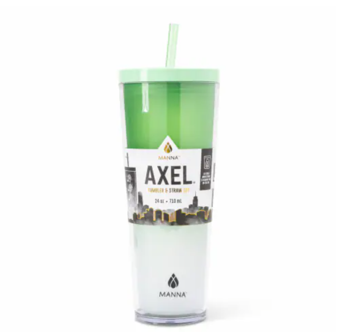 Manna Axel Tumbler Plastic 24 Oz Green