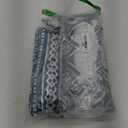 Fitted Picnic Table Cover with Bench Covers Waterproof Elastic Edges Rectangle Patio Tablecloth Outdoor Camping Essentials Stuff Rv Accessories Summer Trip Travel Camper Gifts for Woman Men, 72in 6 ft (72x30in, Blue White Lines)