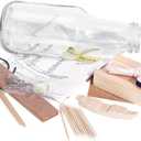 Pirate Ship in a Bottle Kit - Includes All Parts to Create a Mini Ship in a Bottle - VERY Challenging, Are You up for It?