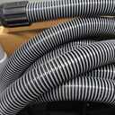 Professional Pool Vacuum Hose and Head – Heavy Duty Hoses with Swivel Cuff and Weighted Flexible Vacuum Head, for Ingraound & Above Ground Pools
