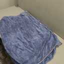 OneDream Plus Size Towel Wrap for Women, Adjustable Towel Wrap Women with Hair Towel (XXL-XXXXL), Bath Towel Dress After Shower, Large Spa Towels for Body Blue