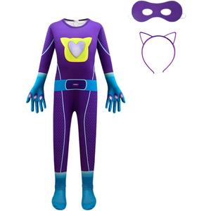 AGRIBAZAAR Halloween Costume Party Bodysuit Party Dress Up Halloween Outfits Jumpsuit Birthday Party Cosplay Clothes, 3-4Y