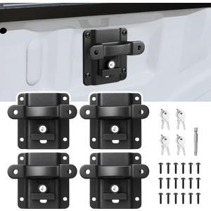 4PCS Tie Down Anchors fit for Ford F150 F250 F350 &Raptor (Include Lightning) 2015-2025 2026 Truck Bed Tie Downs Replacement for Boxlink Bed Tie Downs# FL3Z-99000A64-B Automotive Accessories