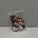 LOOBANI Dog Socks to Prevent Licking Paws - Dog Socks for Hardwood Floors Anti Slip for Traction Control - Dog Grippy Socks for Senior Dog Small Medium Large Dogs on Tile Floors, Red L