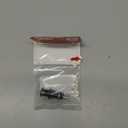 KAISH Stereo Copper Guitar Bass 1/4" Barrel Jack Cylinder Input Output Jacks with 4 Pins Stereo or Mono Jack Black Nickel