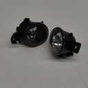 Thomletha Left and Right Front Fog Lights Assembly Replacement for Nissan Sentra Maxima Altima Rogue Infiniti M35 M45 G37 JX35 QX60 NI2593117 NI2592117