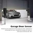 2pcs Garage Door Sensors,GSTB-R Safety Sensors Compatible with Ge-nie/Over-Head Garage Door Opener Made After 1993, Item Includes Two Sensors (Receiving&Sending)