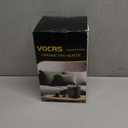 Small Portable Space Heater for Indoor Use - VOCRS 1500W PTC Electric Heater with Thermostat, Remote Control, 12H Timer, Eco and Fan Mode, Rapid and Safe Heating for Bedroom, Office