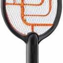 GAIATOP Electric Fly Swatter, 3800V Battery Powered Handheld Fly Zapper, 3-Layer Protection Grid Bug Zapper Racket for Home Bedroom Kitchen Office Backyard Patio Indoor Outdoor