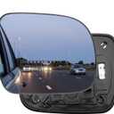 AUTOXBERT Passenger Right Side Mirror Heated for Lexus RX330 2004-2006, RX350 2007-2009, RX400h 2006-2009 with Backing Plate (silver)