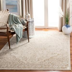 SAFAVIEH Victoria Collection VIC902N Oriental Medallion Non-Shedding Living Room Dining Bedroom Area Rug 12' x 16 Ivory 