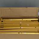 2 Pack Gold Easel Stand for Sign,Adjustable Easel Dispaly Stand, Metal Large Floor Standing Easels for Pictures,Wedding Poster Stands for Baby Showers,Birthday Parties