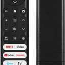 Voice Remote Replacement for TCL Google TV Remote Control Compatible with 4K UHD HDR LED QLED QD-Mini LED Full-HD Smart TVs, for TCL QM8/Q7/Q6/S4/S3 Series TV (Not Fit for Roku TV)